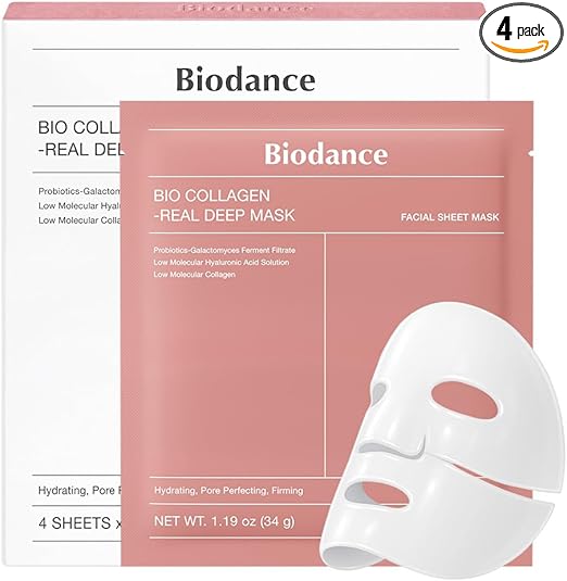 BIODANCE Bio-Collagen Real Deep Hydrogel Mask (4 Pack)