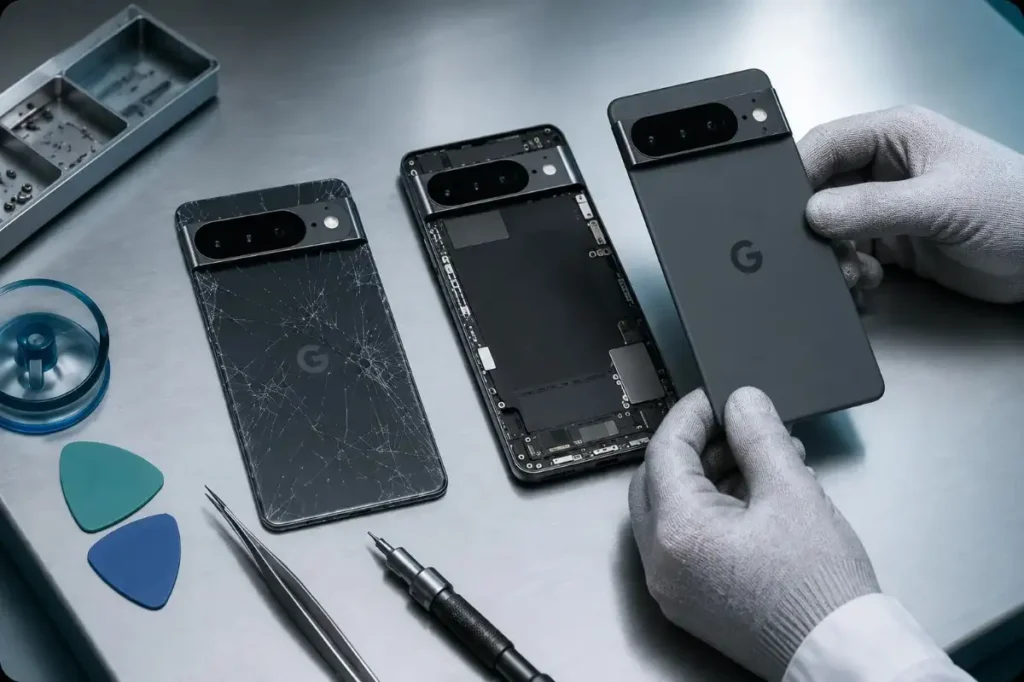 Android Back Glass Replacement