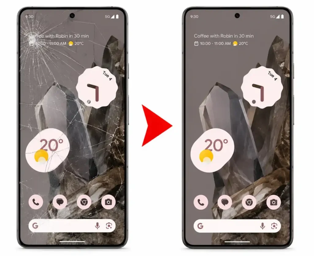 Android phone tranformation