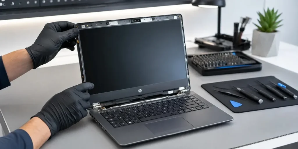 laptop screen change merthyr tydfil