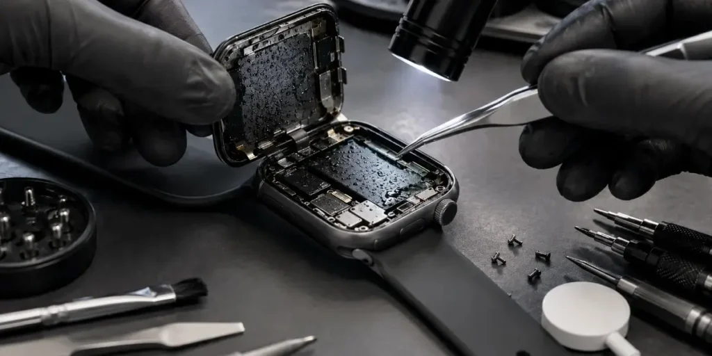 smartwatch water damage repair